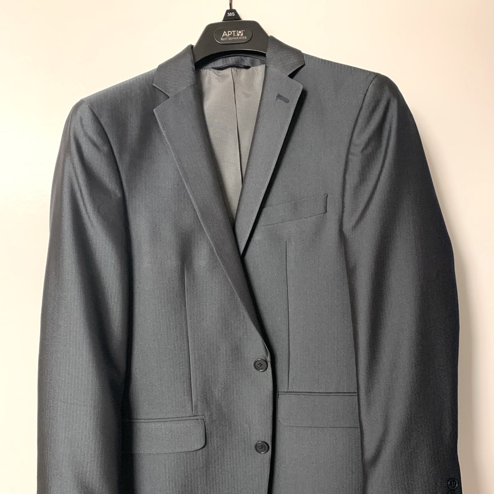 Apt 9 - 2 Suit Jackets - Black and Navy